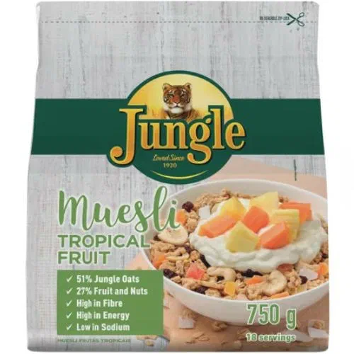 Jungle Muesli Tropical 750g