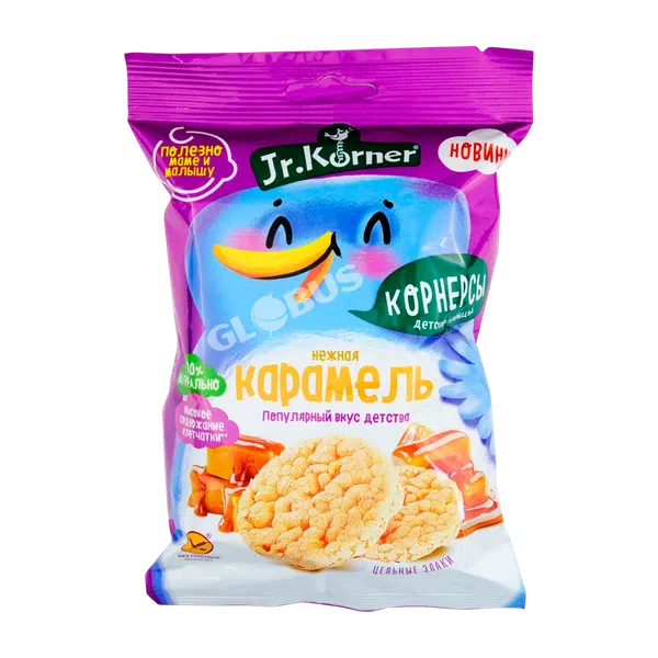 Хлебцы Dr.Korner мини нежн карамель б/глютена 30г