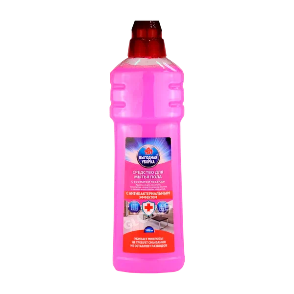Средство д/мытья полов Выгодная уборка лаванда 1л