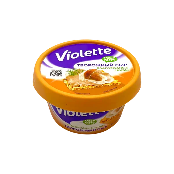 Сыр Violette творожный с Благородными грибами 140г РЦ