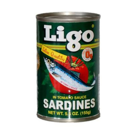 Ligo Sardines In Tomato Sauce  Chilli 155Gm