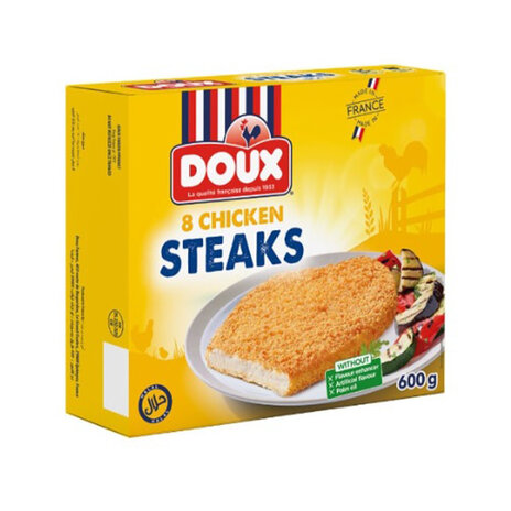 Doux 600Gm Chicken Steaks