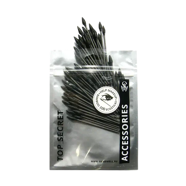 Палочки ватные Shinewell д/макияжа 100шт