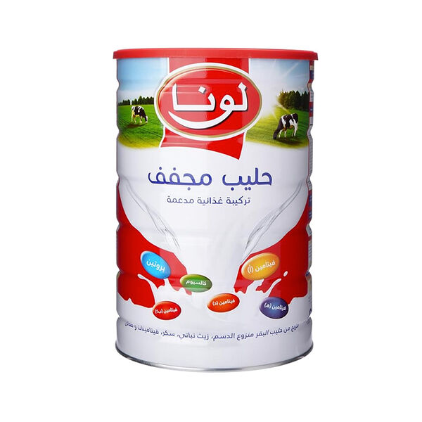 لونا حليب كامل الدسم