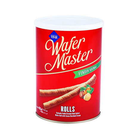 Time Wafer Cocoa Hazelnut 400Gm