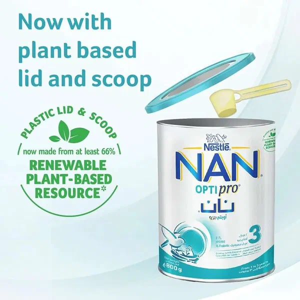 NESTLE NAN OPTIPRO 3 GROWING UP MILK FORMULA 1-3 YEARS 800G