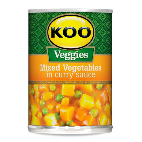 KOO Mixed Vegetable Curry 420g