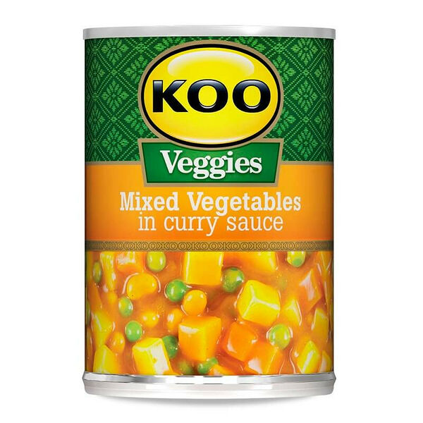 KOO Mixed Vegetable Curry 420g