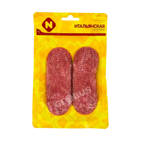 Деликатес Останкино Салями Итальянская с/к нарезка 150г