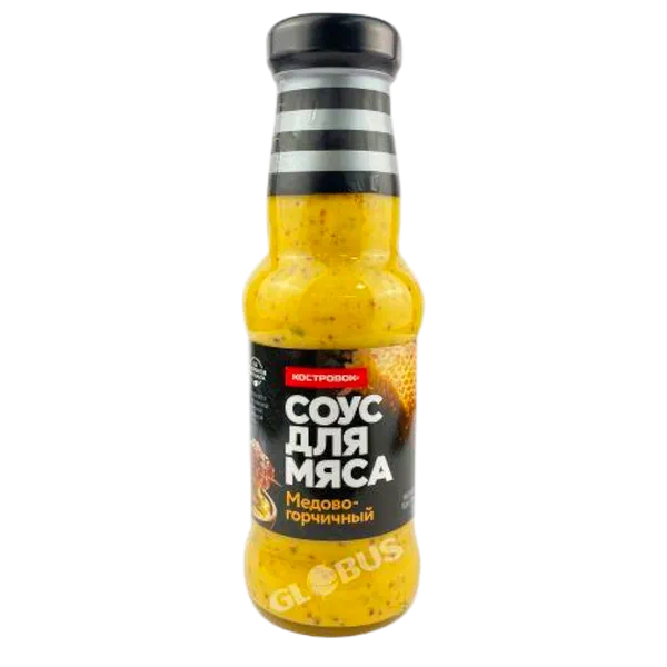 Соус Костровок д/мяса медово-горчичный 270г ст/б