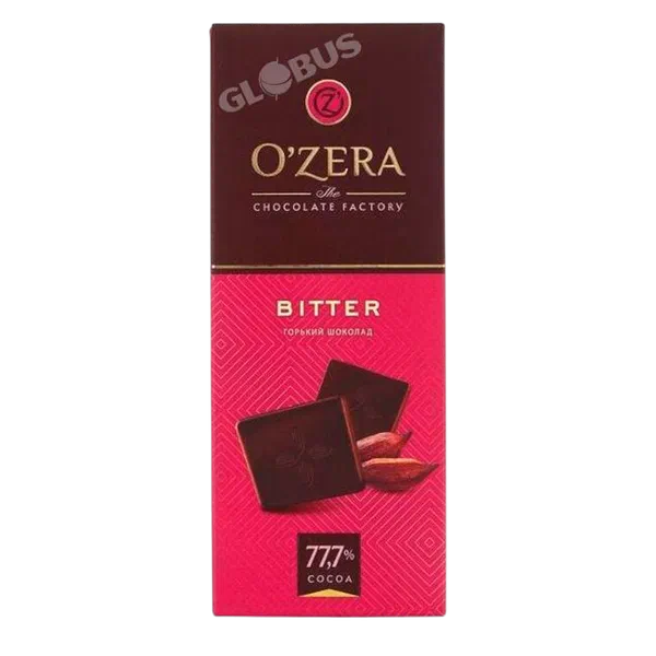 Шоколад O'Zera Bitter 77,7% горький 90г KDV