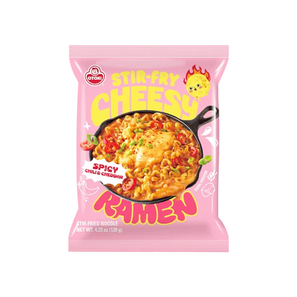 Вермишель б/п Cheesy Рамен Chili/Cheddar 120г