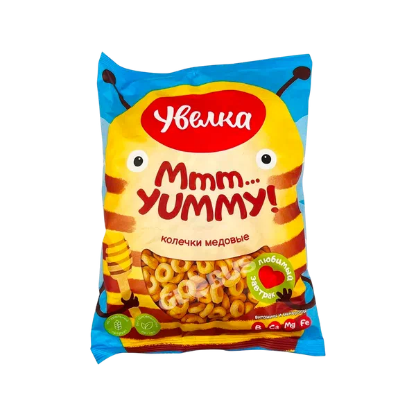 Увелка шакекче жүгөрүлөрү бал м/н 200г