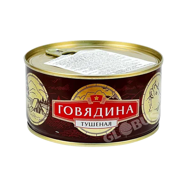 СТ дымдалган уй эти 325г ж/б