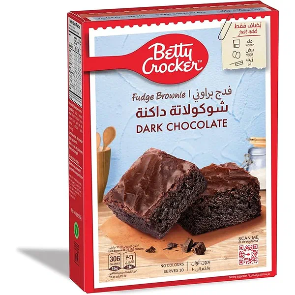 FOSTER CLARK’S DARK CHOCOLATE BROWNIE MIX HIGH-INTENSITY 500G