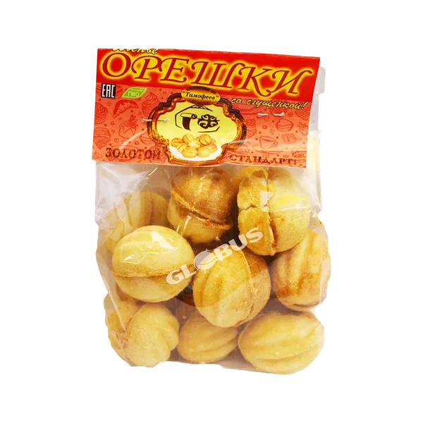Орешки кайнатылган коюу сүт печеньеси 320г