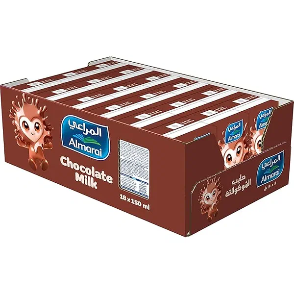 ALMARAI NIJOOM CHOCOLATE FLAVORED LONG LIFE MILK 150ML