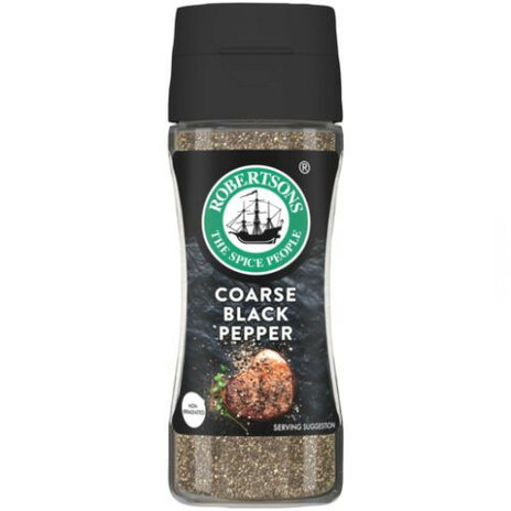 Robertsons Coarse Black Pepper 52g