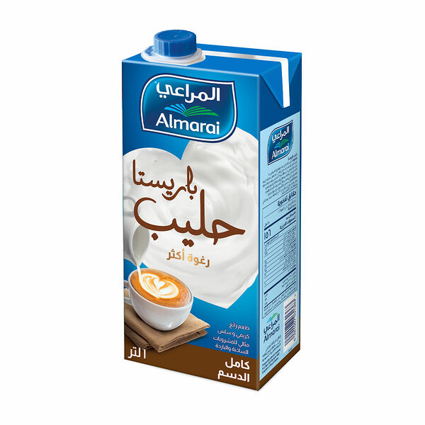 Almarai Long Life Milk Ful Fat Barista 1L