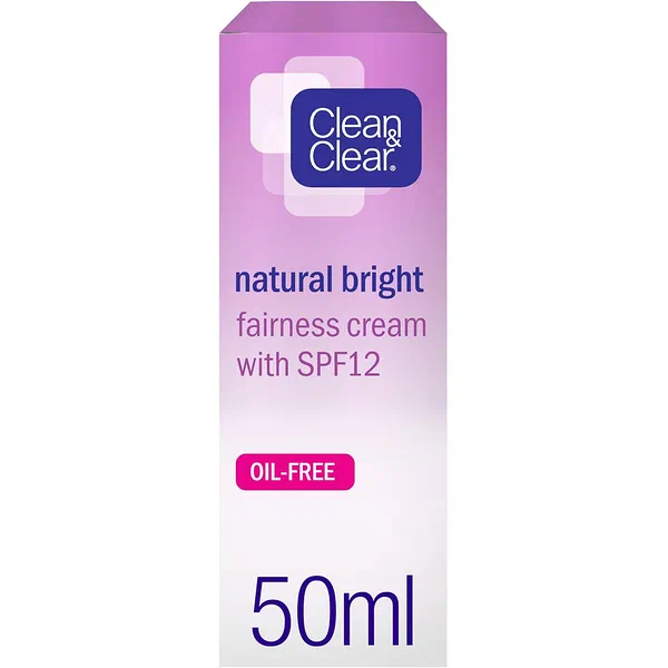 CLEAN & CLEAR FAIRNESS MOISTURIZING CREAM WITH UV PROTECTION 50ML