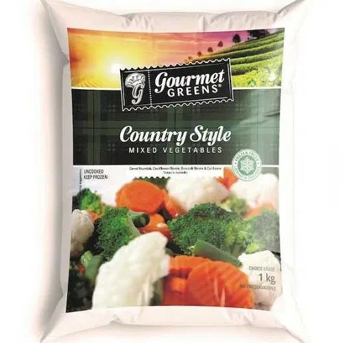 Gourmet Greens Country Style Frozen Mixed Vegetables 1kg