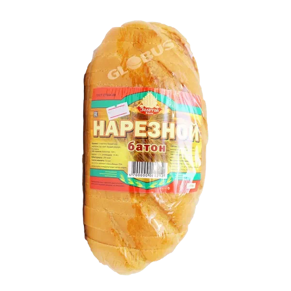 Батон Нарезной 450г Золотой колос