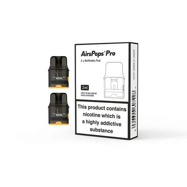 AirsPops Pro Refillable Pods - 0.8 Ohm