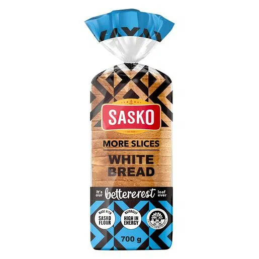 Sasko More Slices White Bread 700g