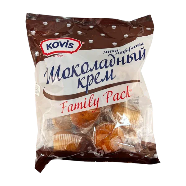 Kovis шок. крем 470г мини маффиндери