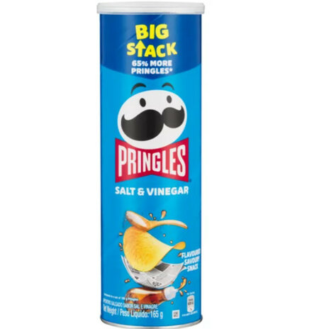 Pringles Salt Vinegar 165g
