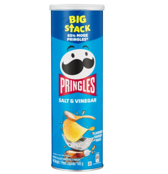 Pringles Salt Vinegar 165g