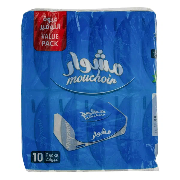 MOUCHOIR PREMIUM FACIAL TISSUE SOFT TOUCH REFILL PACK 160S