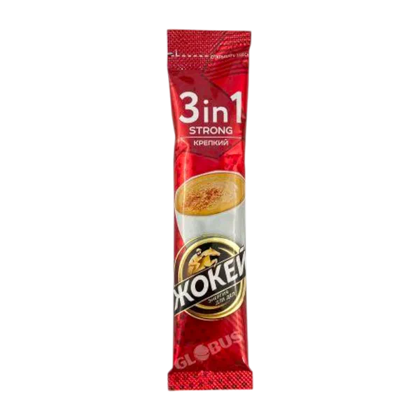 Кофе Жокей Крепкий 3 в 1 12г саше