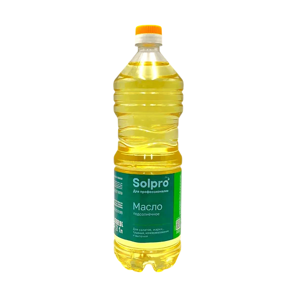 Масло подсолнечное Solpro 1л