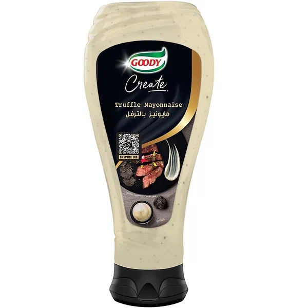 GOODY PREMIUM TRUFFLE INFUSED MAYONNAISE GOURMET SQUEEZE 425ML