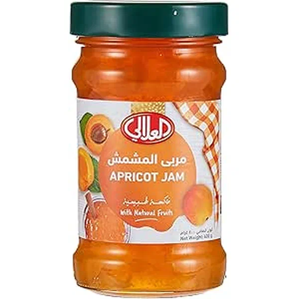 AL ALALI PREMIUM APRICOT JAM WITH REAL FRUIT PIECES 400G