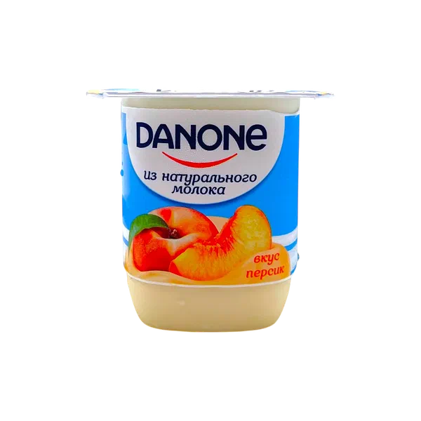 Danone шабдалы  1,2% йогурту 100г 24