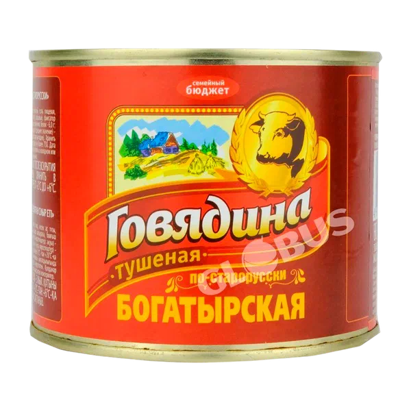 СБ быктырылган уй эти богатырская по-старорусски 500г ж/б