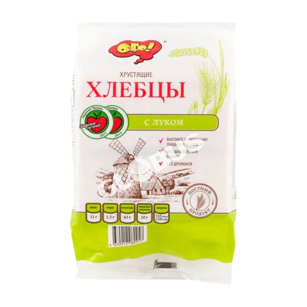 Нан азыгы Ого! Пияз менен 75г 
