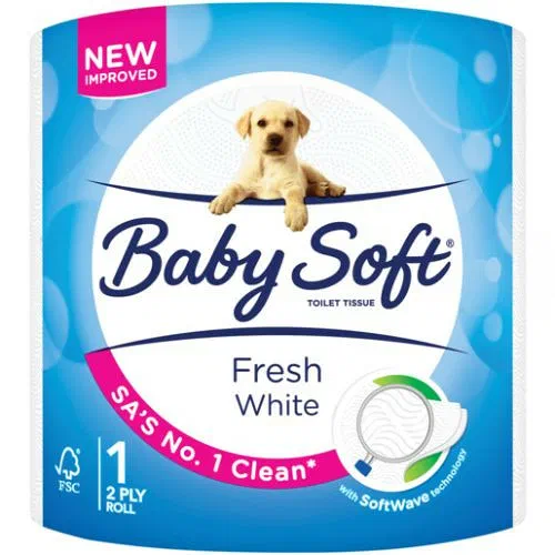 Baby Soft 2ply Toilet Paper 1s