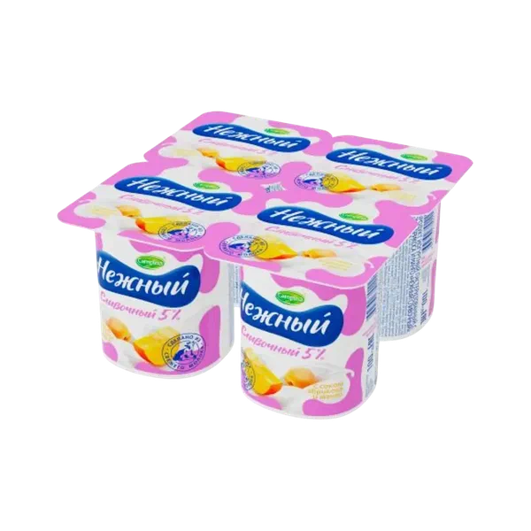 Йогурт Campina Нежный абр/манго 5% 100г 24