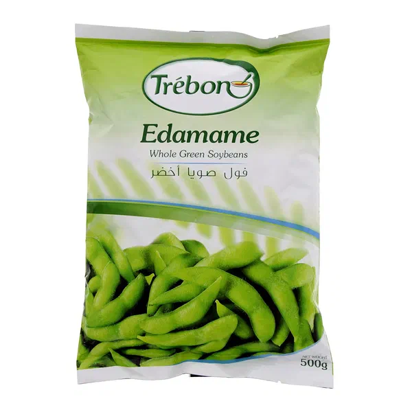 TREBON EDAMAME GREEN SOYBEANS IN PODS 500G