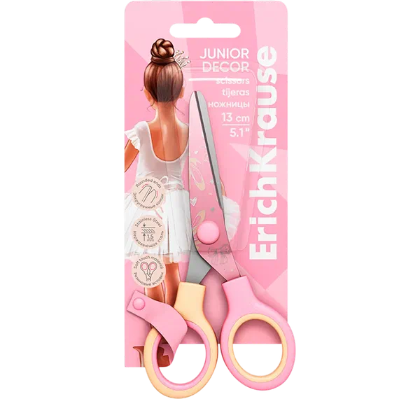 ErichKrause Junior Decor Pointes кайчы 13см 60491