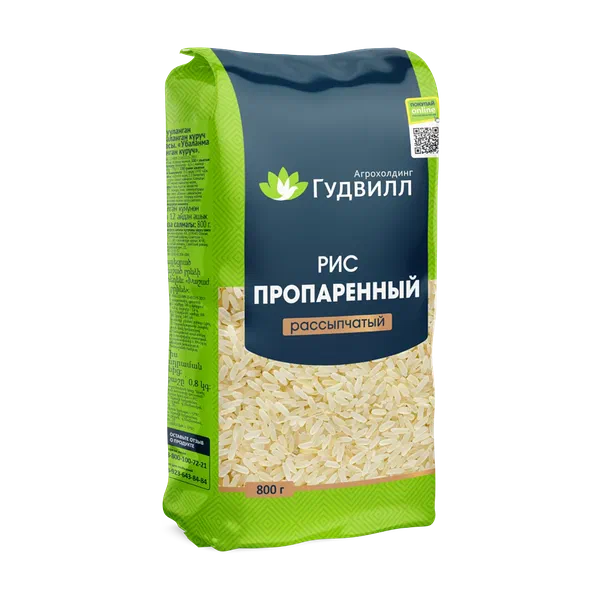 Рис Гудвилл пропаренный 800г