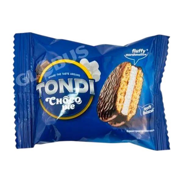 Конфеты шок. Tondi Choco Pie глаз. печенье вес KDV