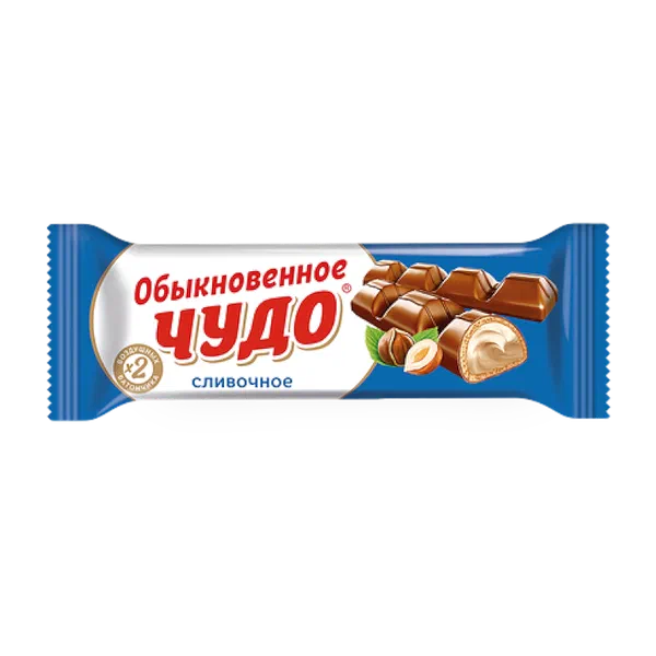Славянка Обыкновенное чудо сливочное 55г батончиги