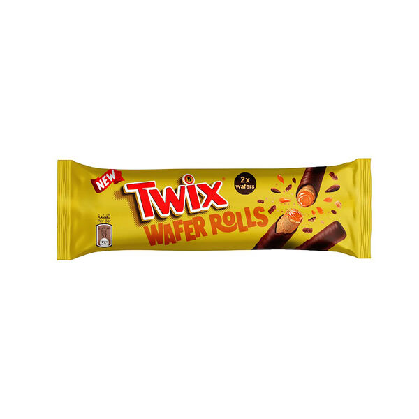 Twix Wafer Rolls Caramel Rw 22.5Gm