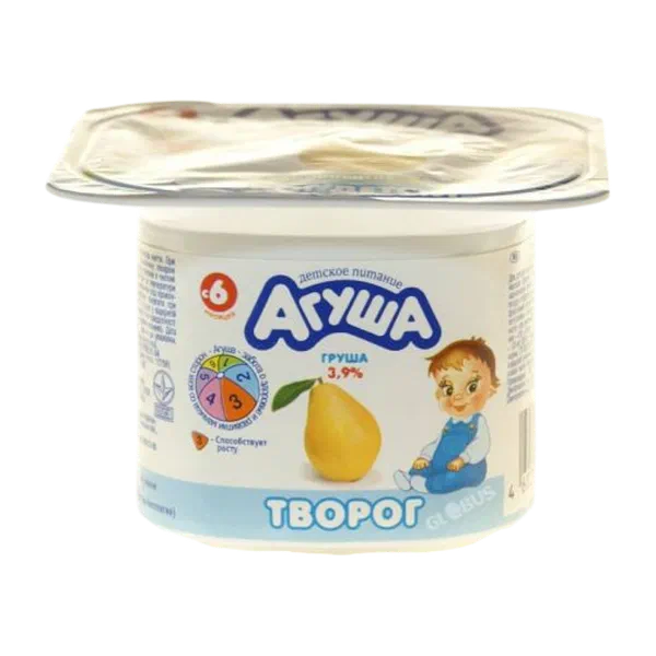 Агуша алмурут быштагы 3,9% 100г