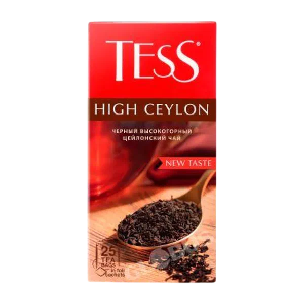 Чай Tess High Ceylon черн.25пак