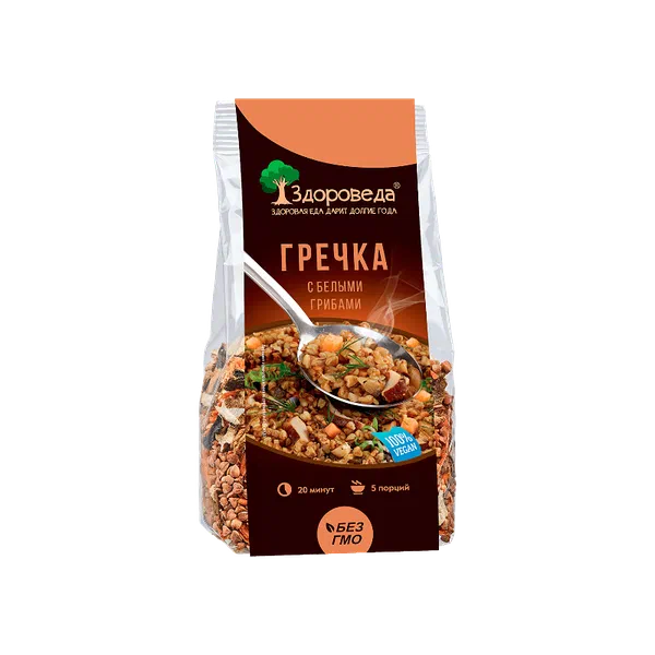 Смесь Здороведа гречка с бел.гриб. 250г НВ
